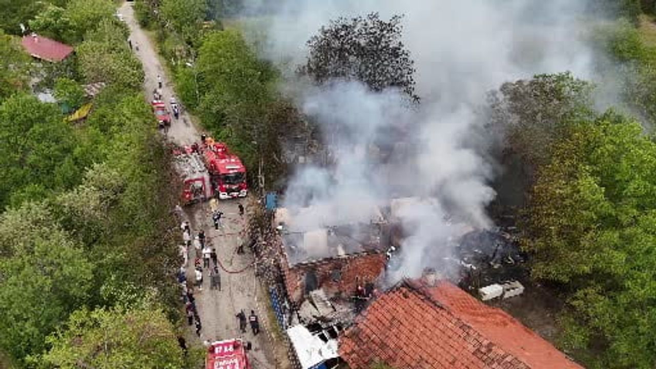 Karabük'te ev yangınında 2 yaşındaki çocuk yaşamını yitirdi