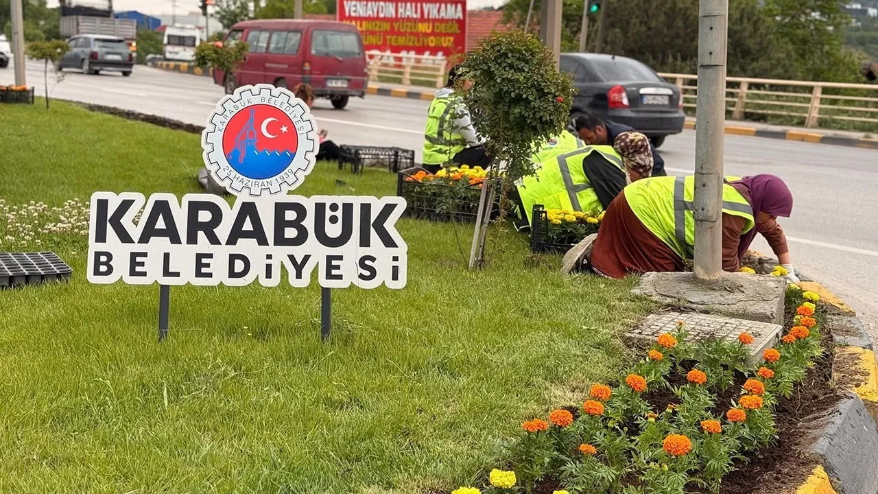 Karabük'ün yaşam alanları 18 binden fazla fidanla yenileniyor