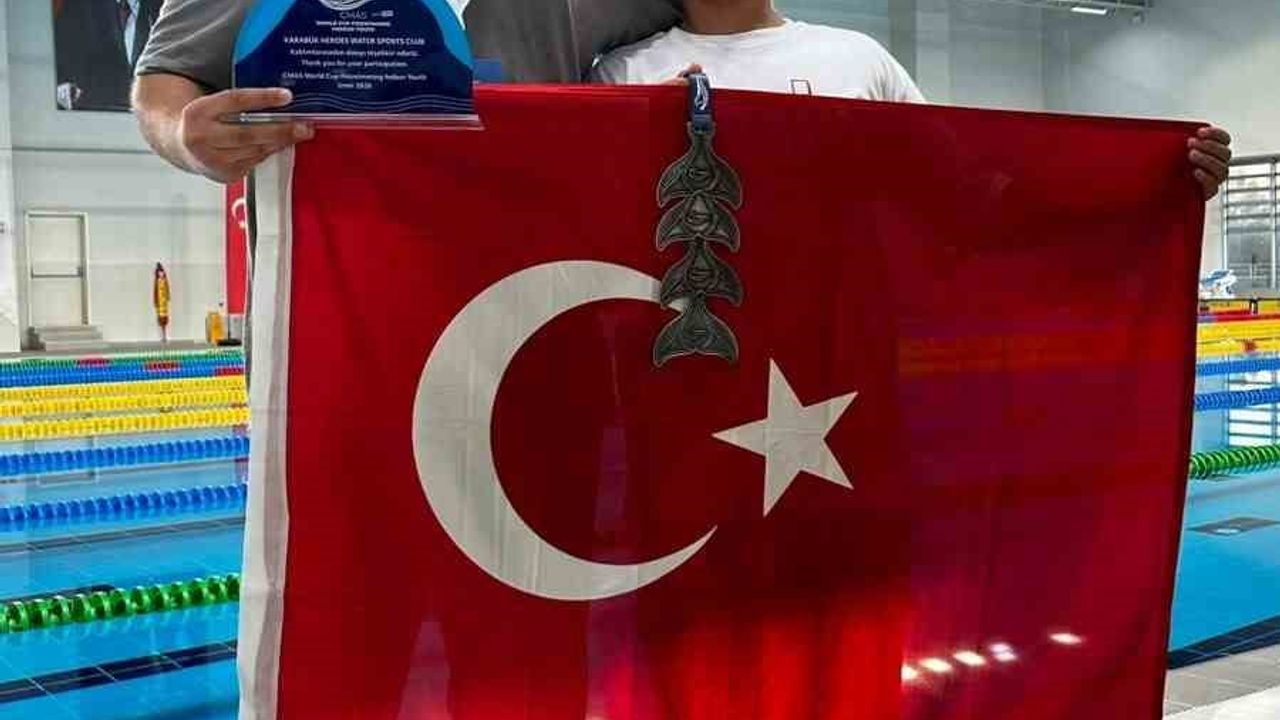 Karabüklü 11 yaşındaki sporcu Muhammed Fatih Lord'tan 2026 CMAS Dünya Kupası'nda tarihi başarı