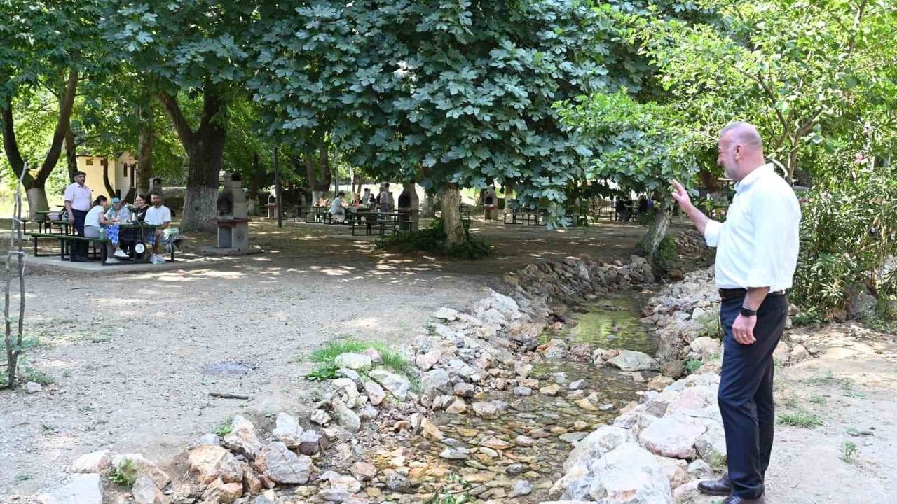 Karacabey'de Yeniköy piknik alanına kapsamlı düzenleme