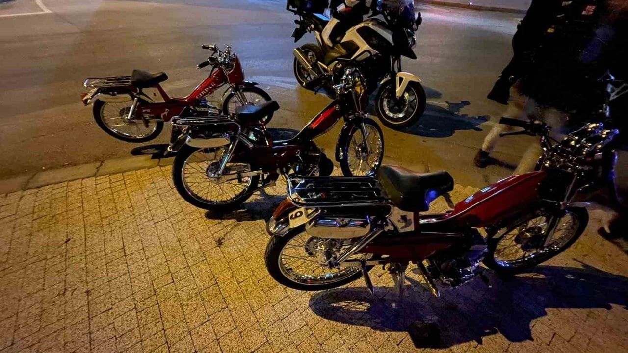 Karaman'da modifiyeli motosikletlere 344 bin lira ceza