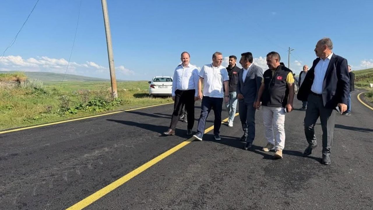 Kars’ta Özel İdare farkı: köy yolları modern ulaşıma kavuşuyor