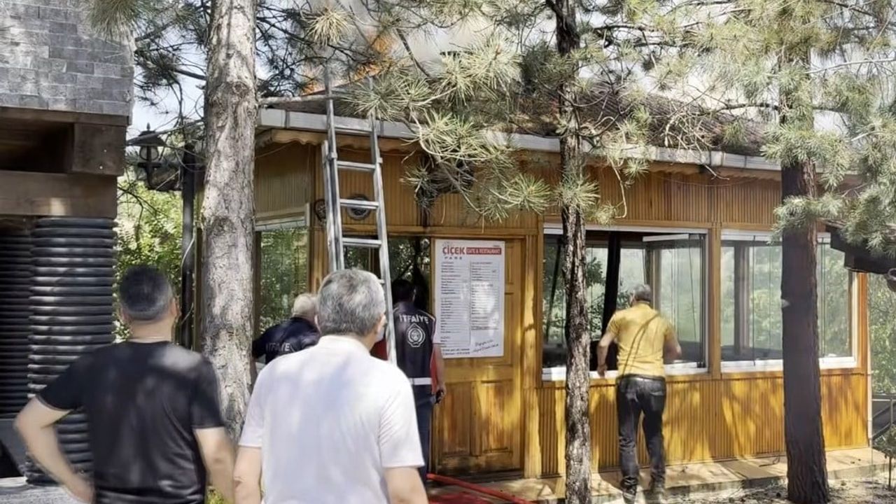 Kastamonu’da tesiste çıkan yangın ormana sıçramadan söndürüldü
