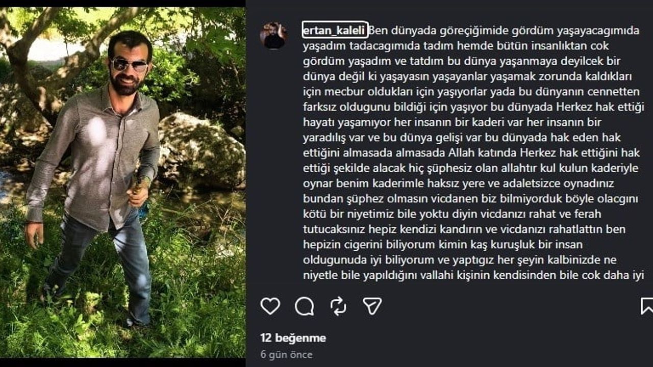 Kayıp olarak aranan genç ormanlık alanda ölü bulundu