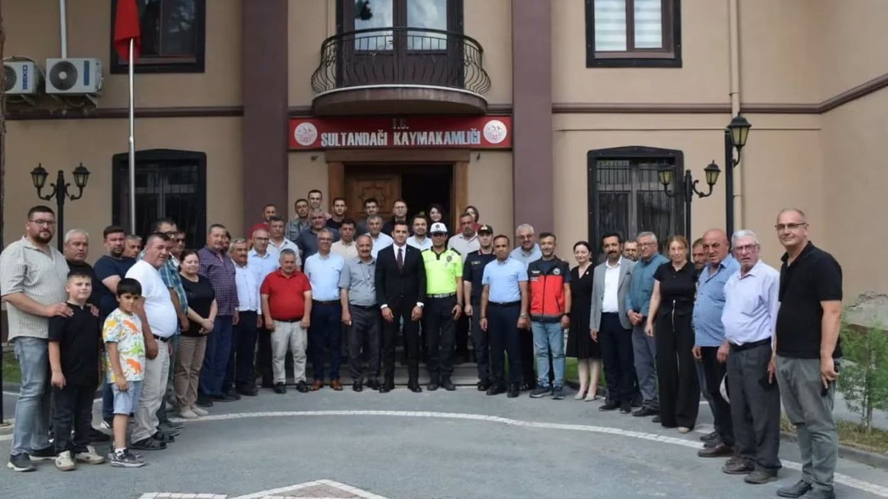 Kaymakam Hacı Demirci Sultandağı'na veda etti