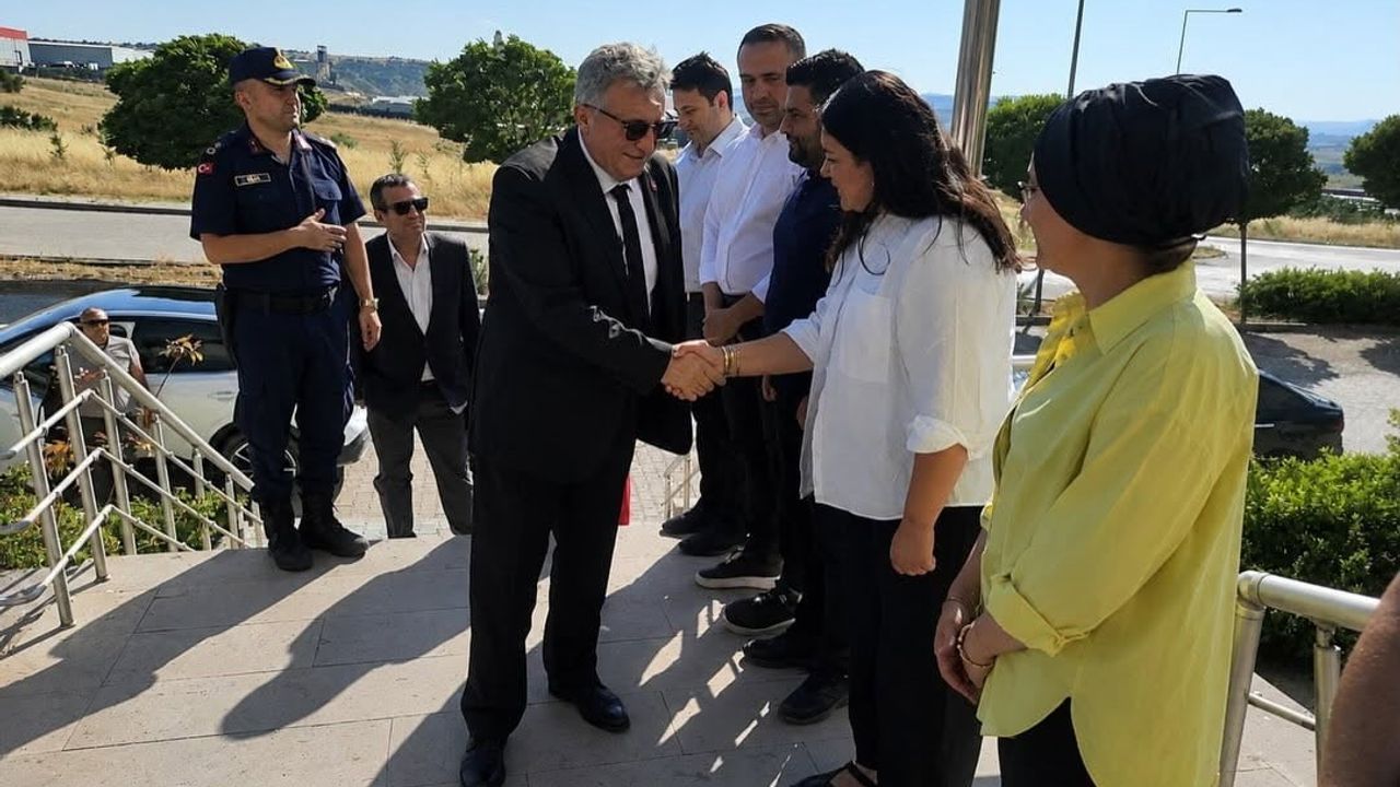 Kaymakam Helvacı, OSB bölgesinde incelemede bulundu
