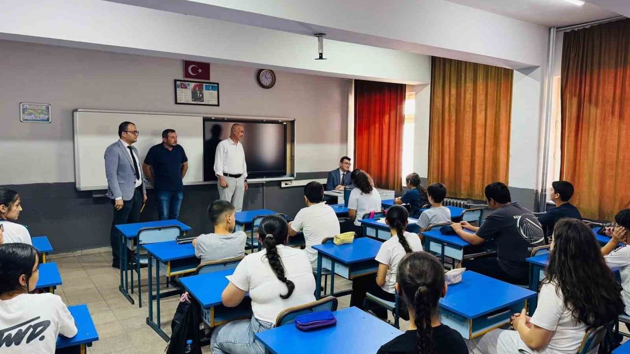 Kaymakam Sözen'den yaz dönemi destekleme kurslarına inceleme