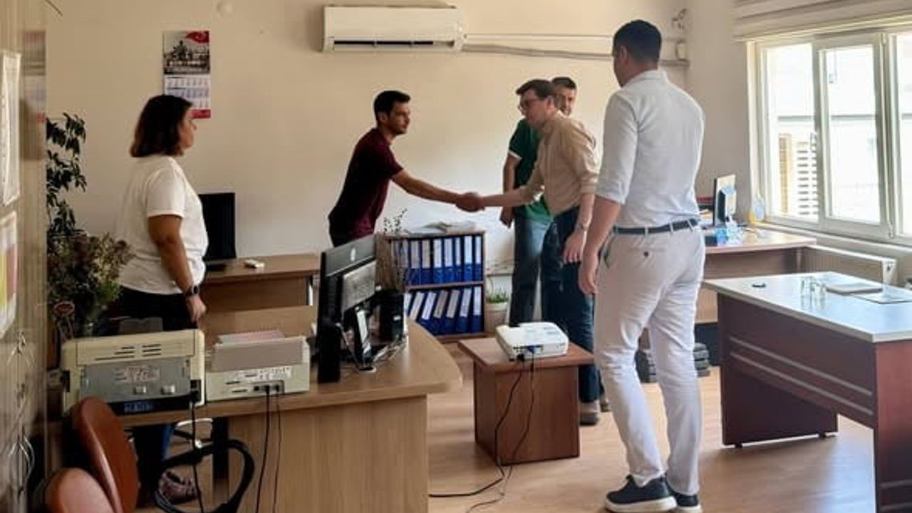 Kaymakam Sözen tarım müdürlüğü ve su ürünleri işletmesini yerinde değerlendirdi