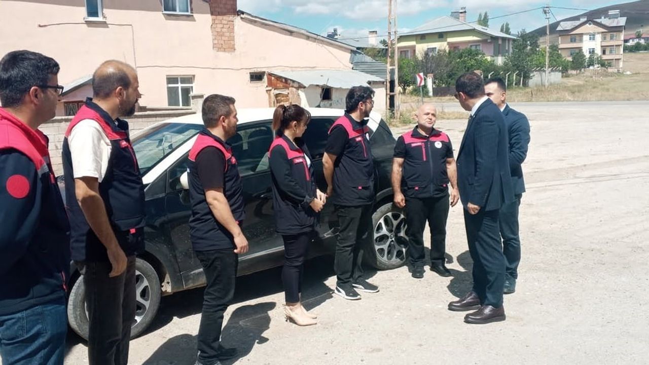 Kaymakam Yıldırım'dan kurum denetimleri ve köy ziyaretleri