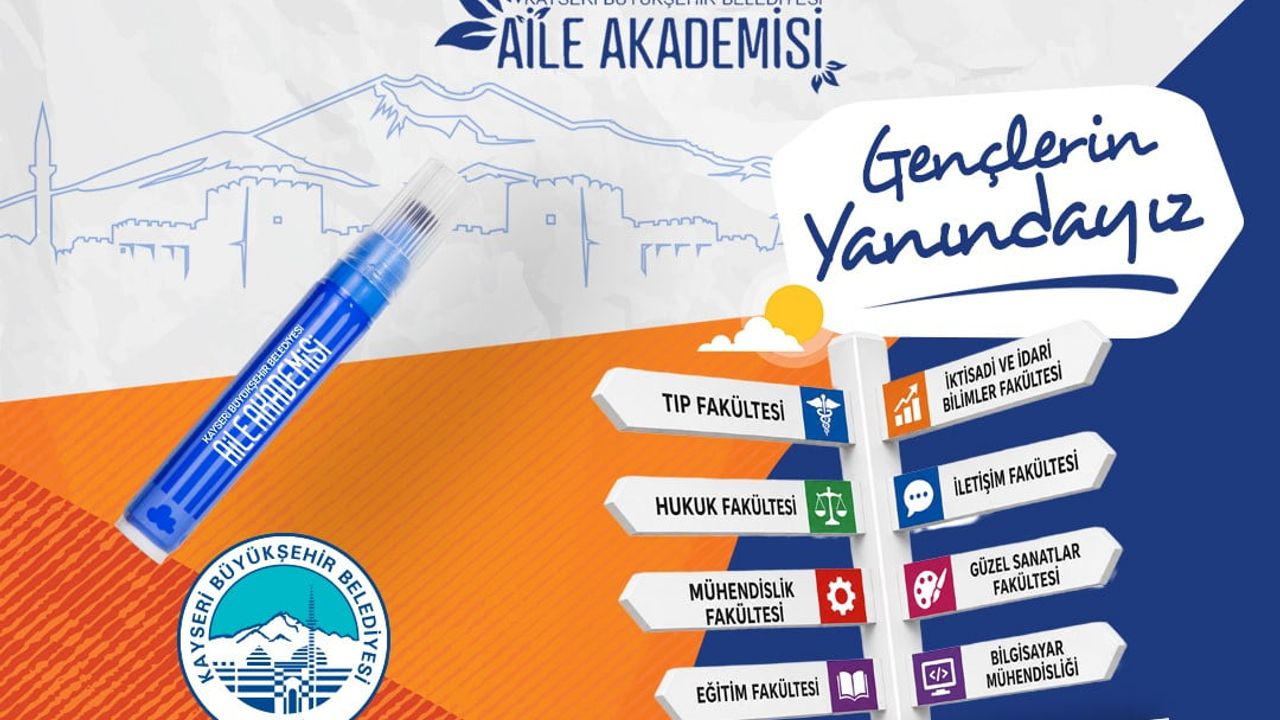 Kayseri belediyesinden üniversite adaylarına ücretsiz tercih rehberliği
