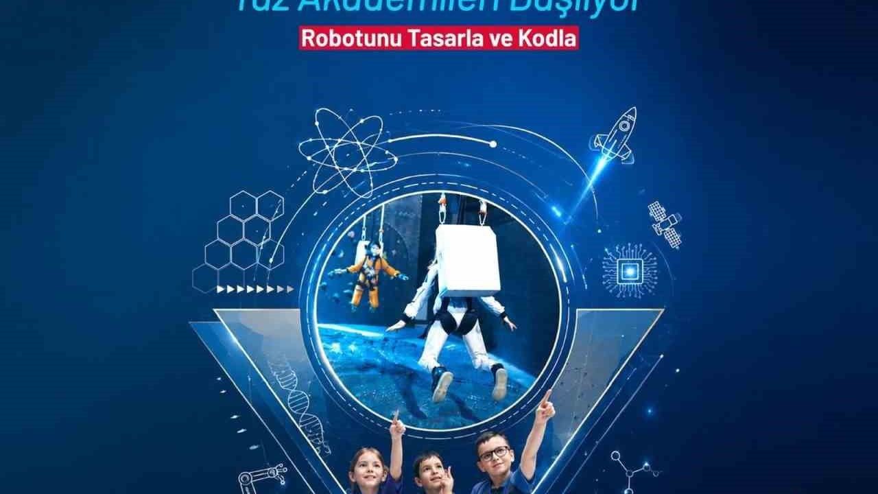 Kayseri Bilim Merkezi'nde robotik ve kodlama odaklı yaz akademisi