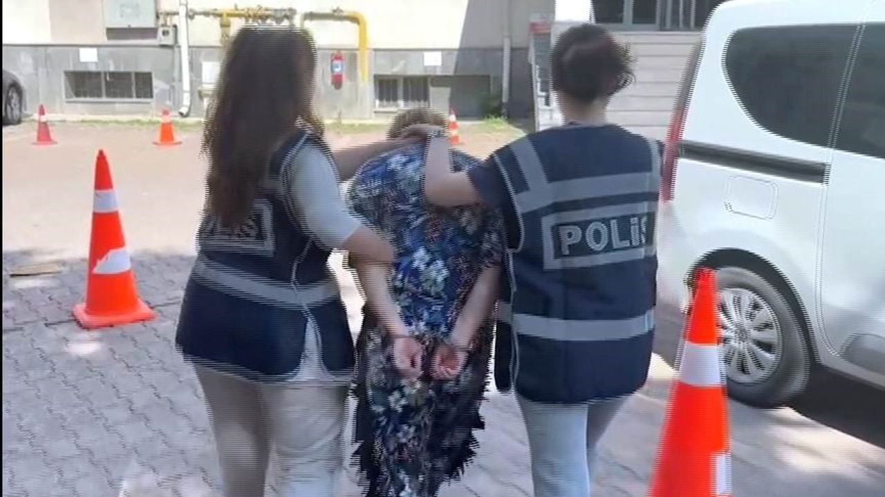 Kayseri'de aranan kadın hırsızlık suçundan 80 yıl 7 gün ceza ile yakalandı