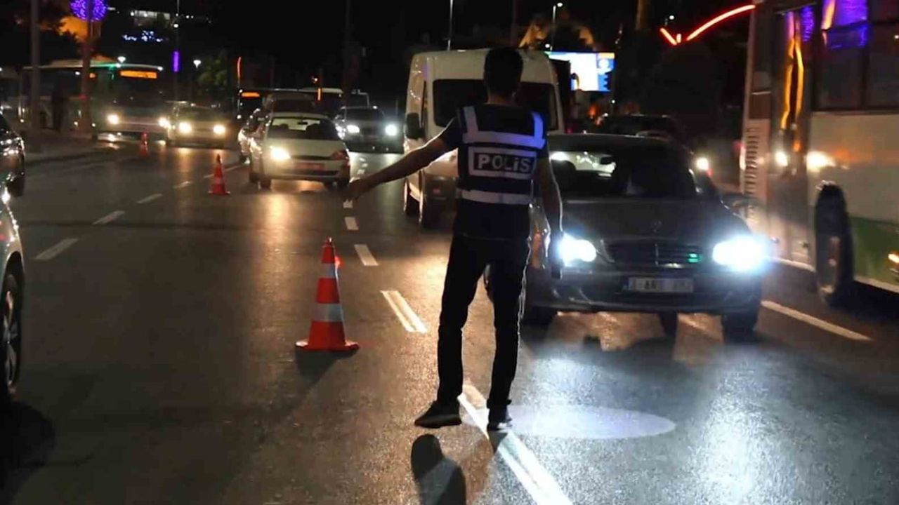 Kayseri'de geniş çaplı huzur uygulaması: 725 polis, 55 noktada eş zamanlı denetim