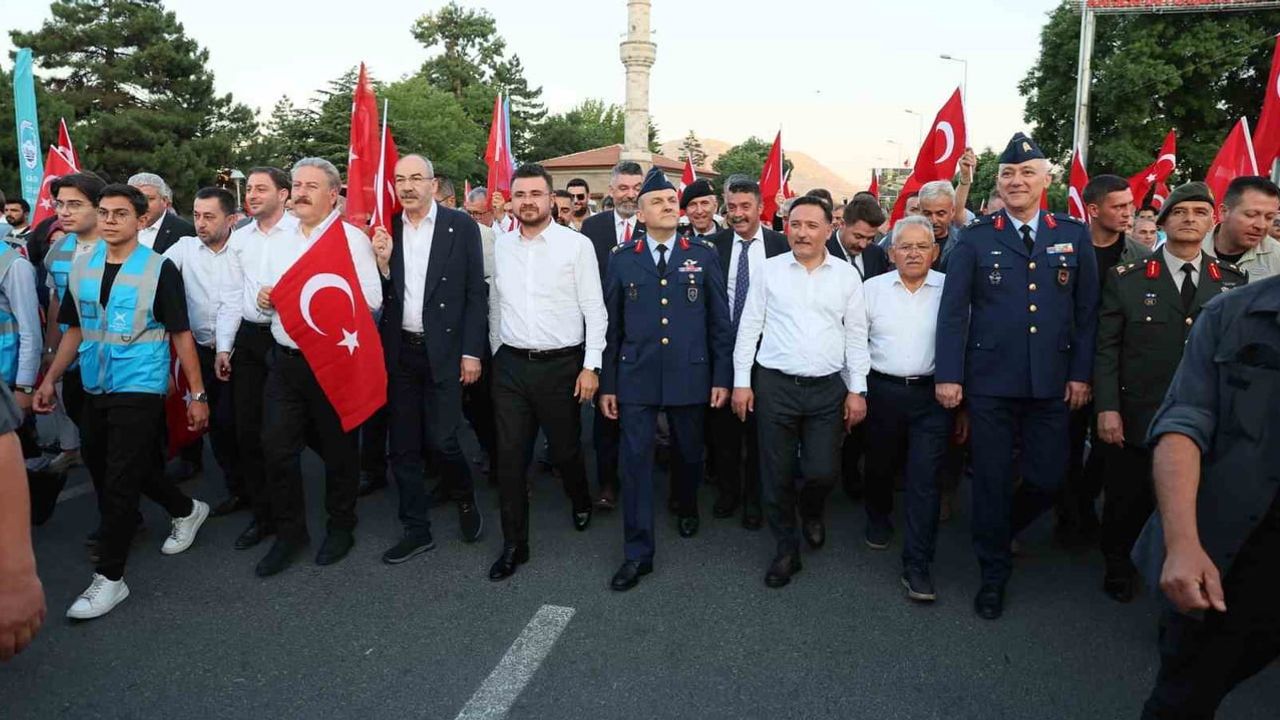 Kayseri iş dünyası 15 Temmuz anmalarında demokrasiye sahip çıktı