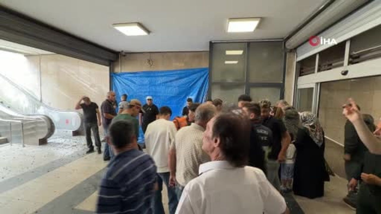 Kayseri yer altı çarşısında mikser pompası patladı, 5 kişi hastaneye kaldırıldı