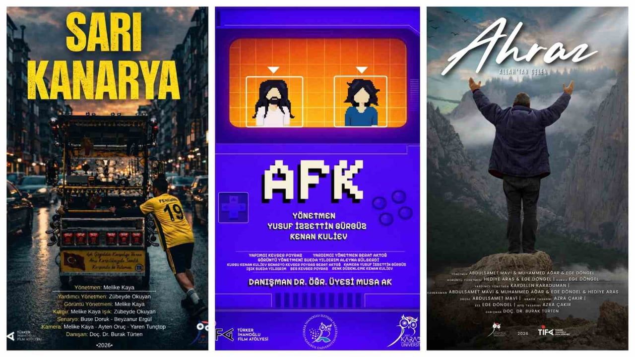 KBÜ öğrencilerinin üç belgeseli Türk Dünyası Film Festivali'nde finale kaldı