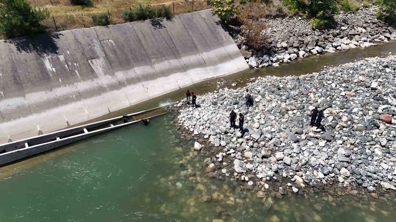 Kelkit Çayı'nda kaybolan Esmanur için arama çalışmaları yeniden başladı