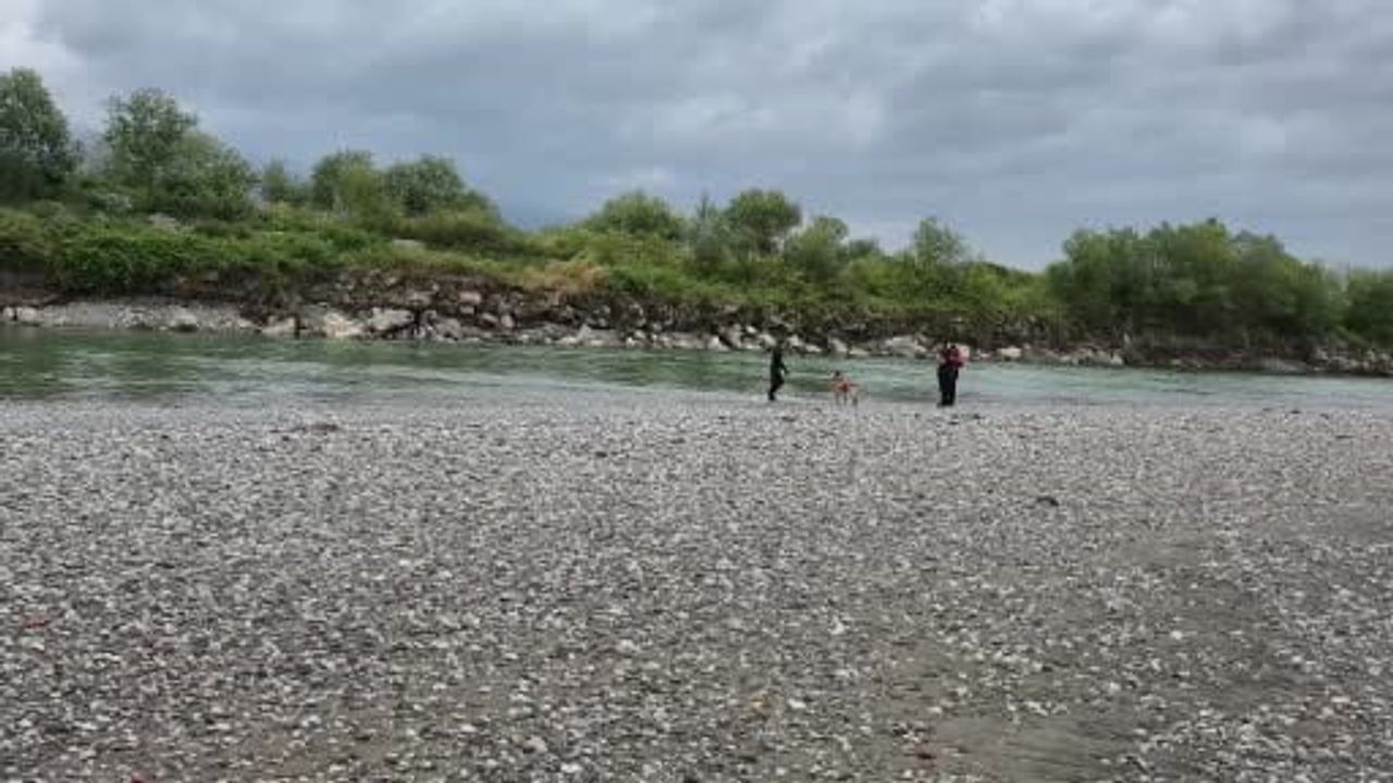 kelkit ırmağı'nda kaybolan genç için aramalar yeniden başladı