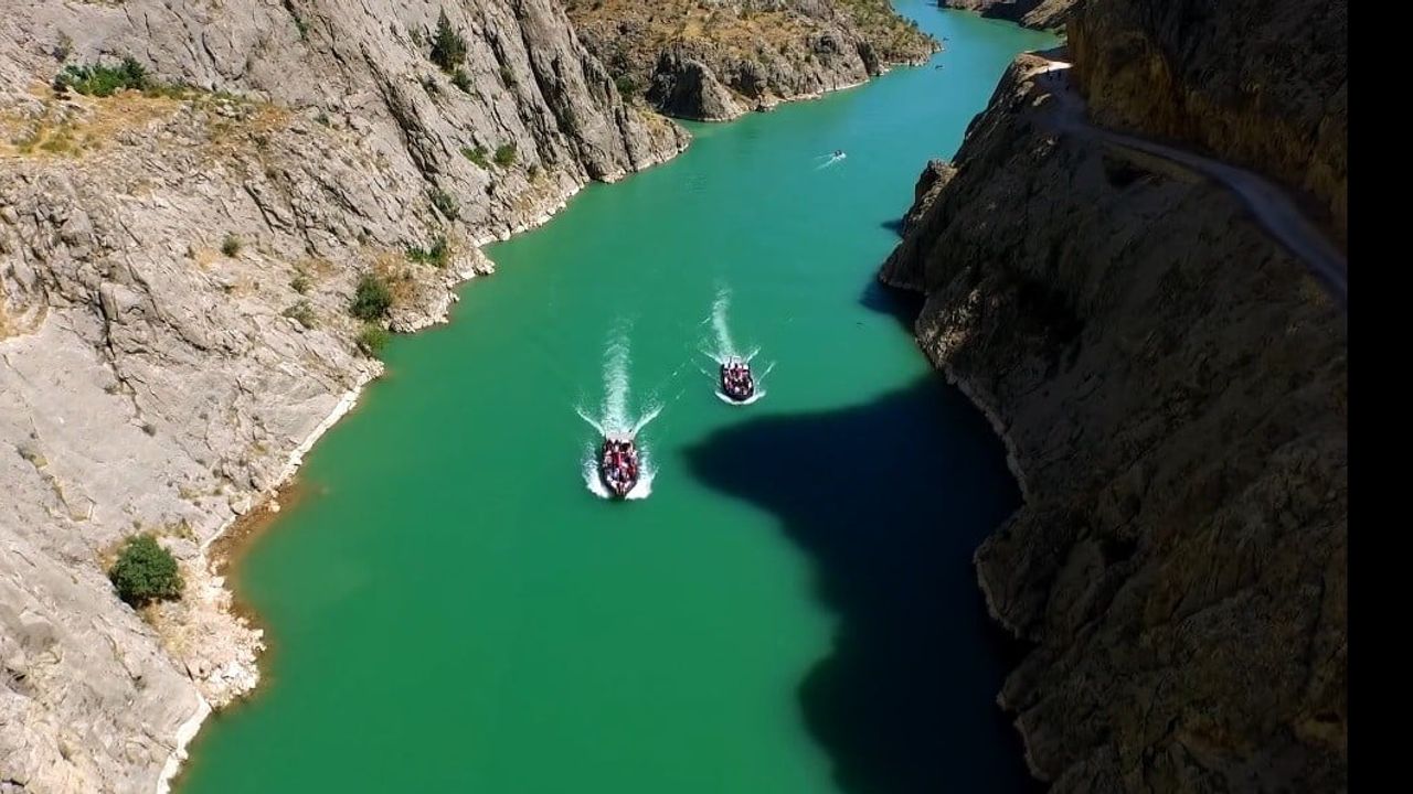 Kemaliye’de doğa ve adrenalin buluştu
