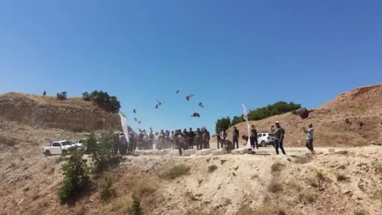 Kenelere karşı mücadele sürüyor: Tunceli’de 500 kınalı keklik doğaya salındı