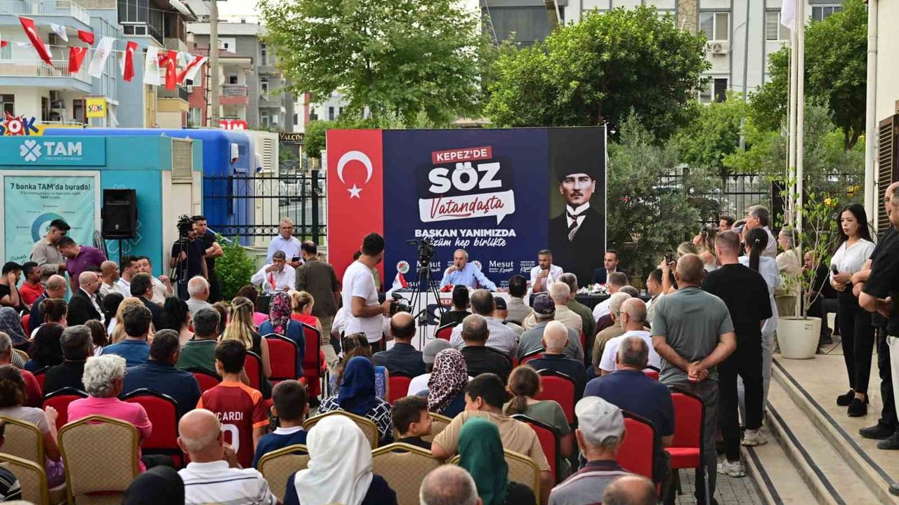 Kepez’de mahallelerin sesi 2 temmuz halk buluşmasında yükselecek