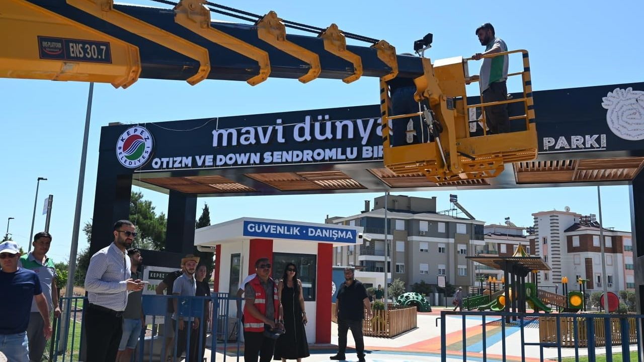 Kepez’te Mavi Dünya Parkı: kapsayıcı açık alan yaşam merkezi