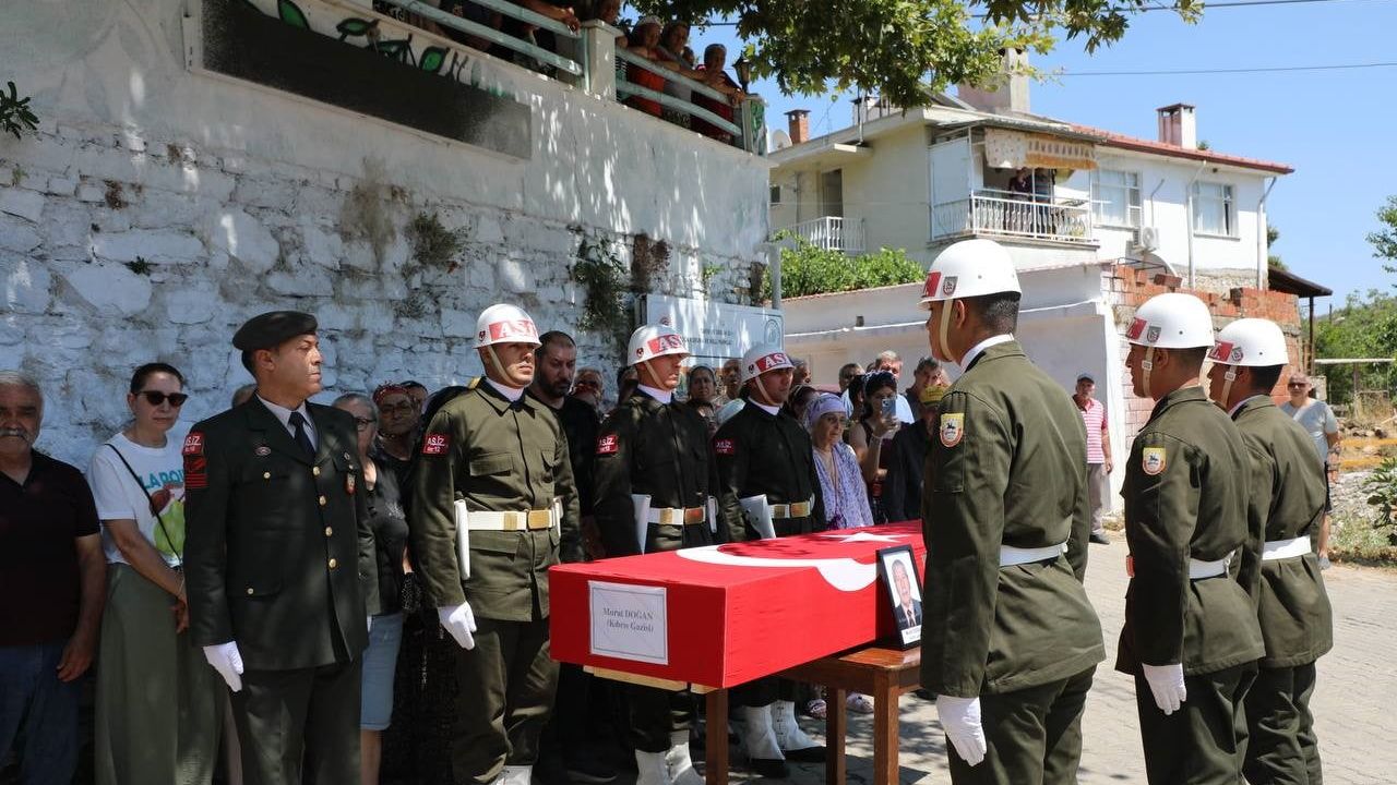 Kıbrıs gazisi Murat Doğan son yolculuğuna uğurlandı