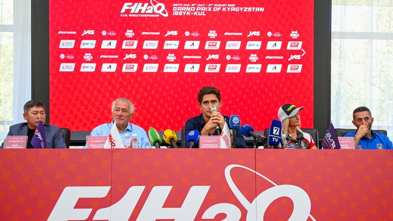 Kırgızistan grand prix'si F1H2O'yu Orta Asya'ya taşıdı