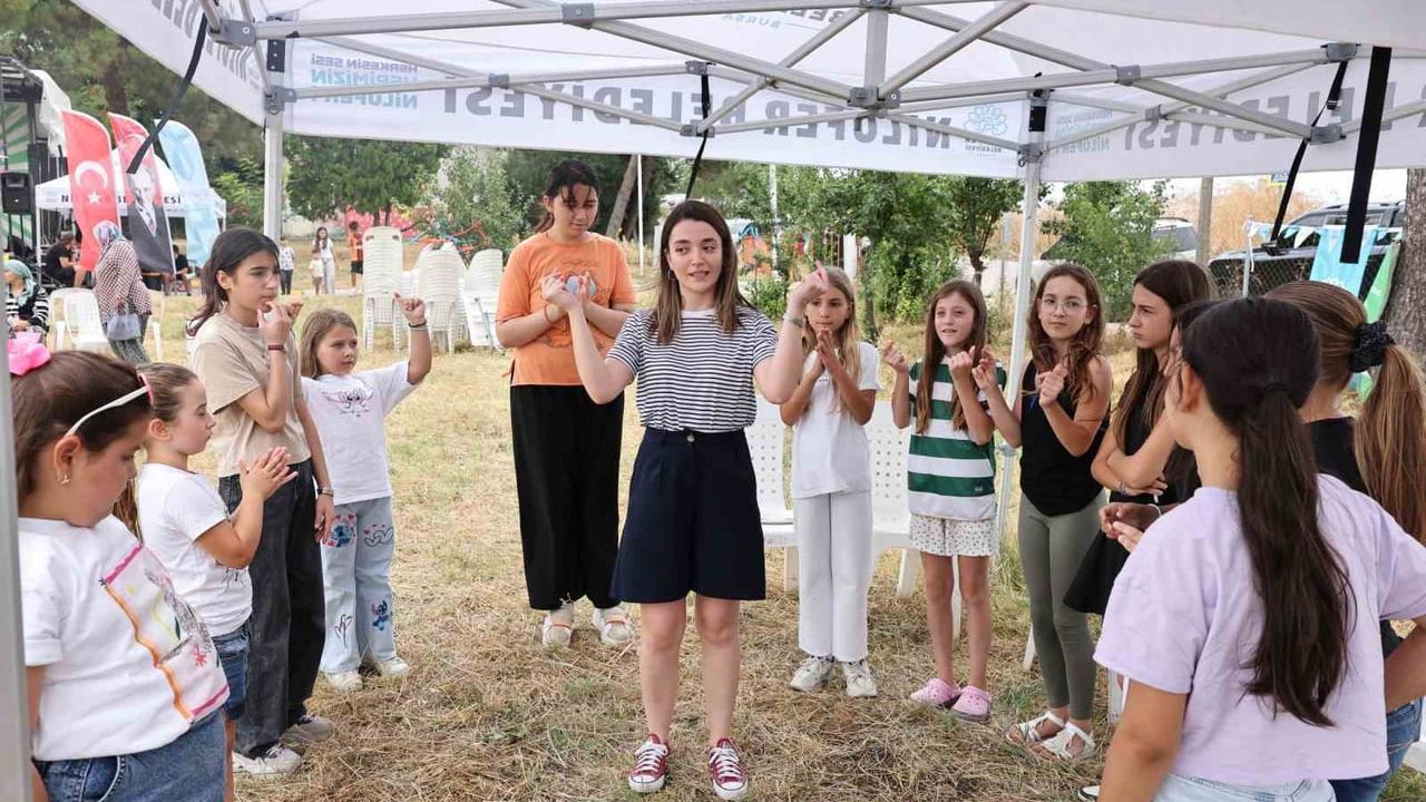 Kırsal mahallelerde sanatla büyüyen çocukların festivali sona erdi