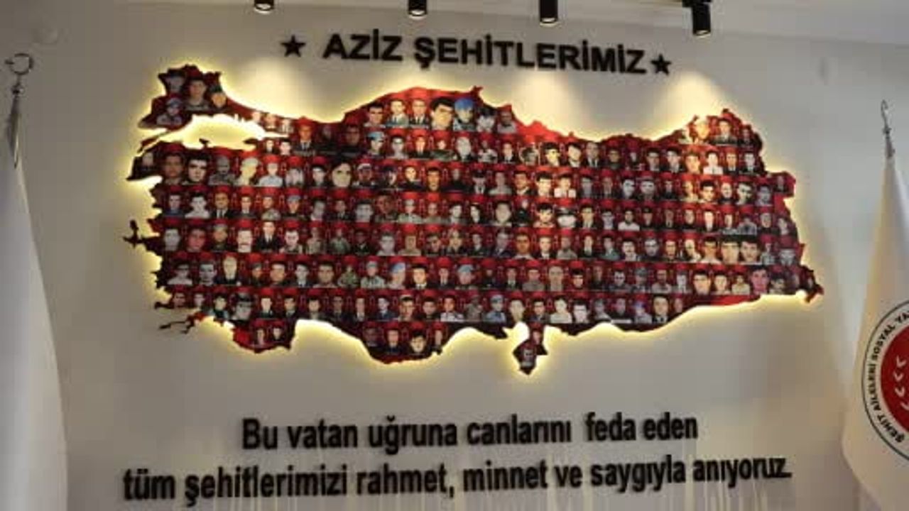 Kırşehir'de şehitler için mevlit programı düzenlendi