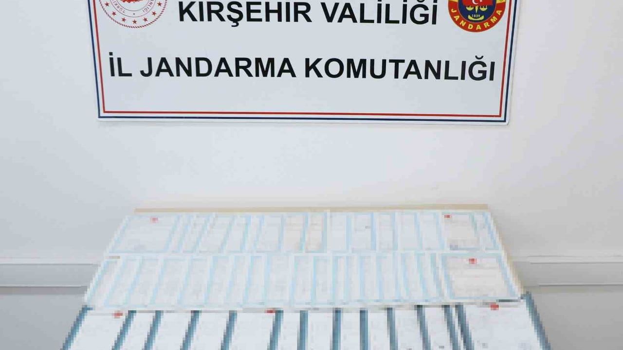 Kırşehir'de tefecilik operasyonunda 4 şüpheli tutuklandı