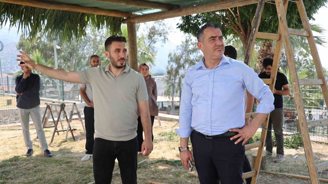 Koçarlı’da Millet Bahçesi’ne yeni cemiyet alanı