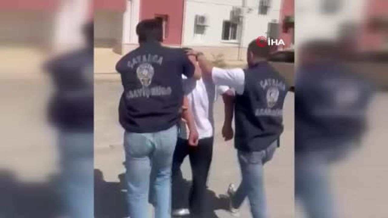 Komiser süsüyle altınları almaya gelen şüpheli suçüstü yakalandı