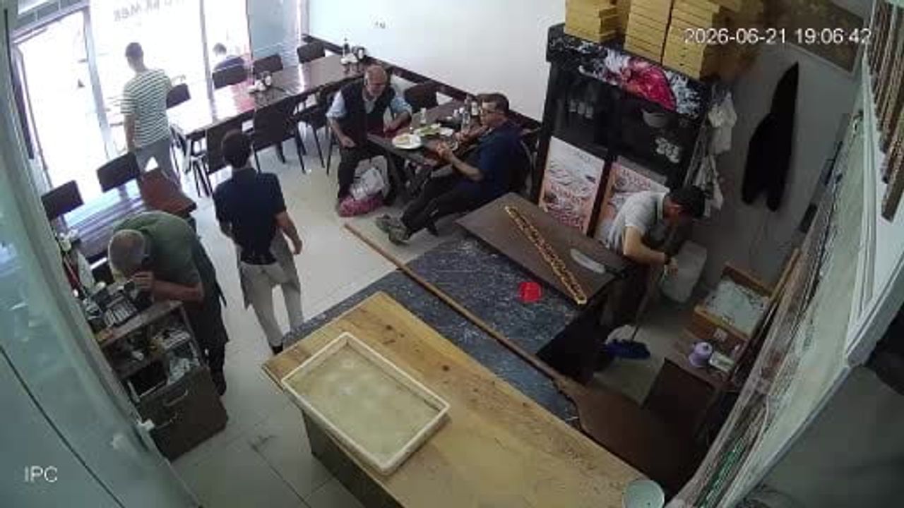 Konya'da lokanta sahibinin müdahalesi boğulmayı önledi