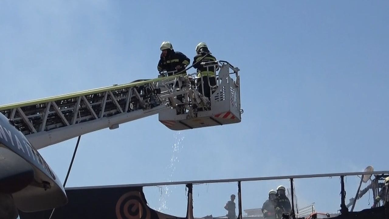 Konya'da sanayi sitesinde duman paniği: iş yeri kısa sürede söndürüldü