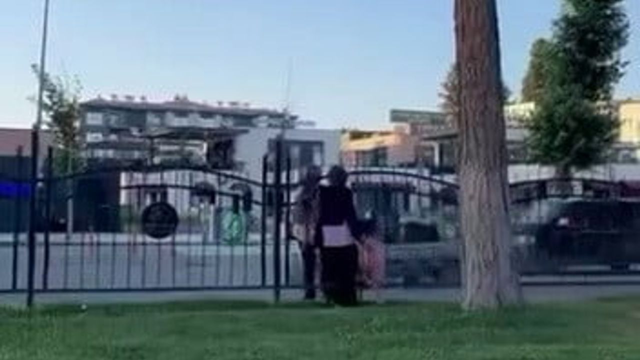 Korkulukları aşan yayalar trafiği tehlikeye attı