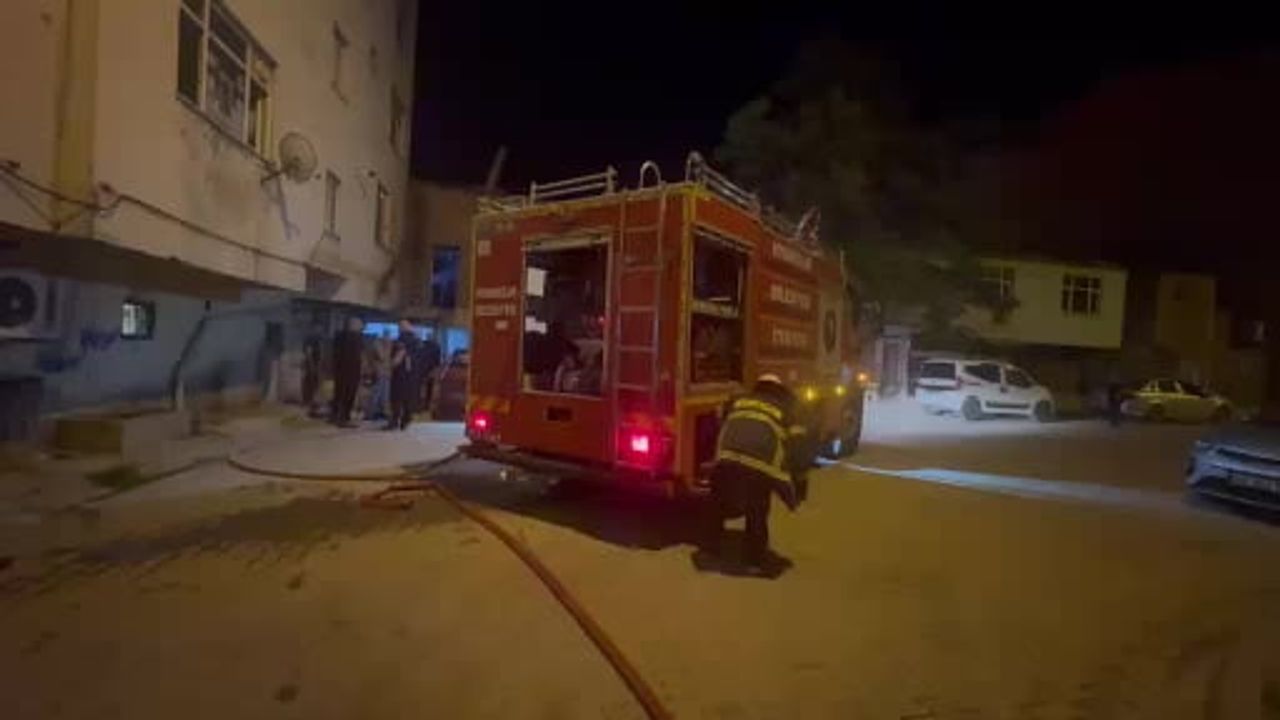 Kovancılar'da restoran bacasında yangın kontrol altına alındı