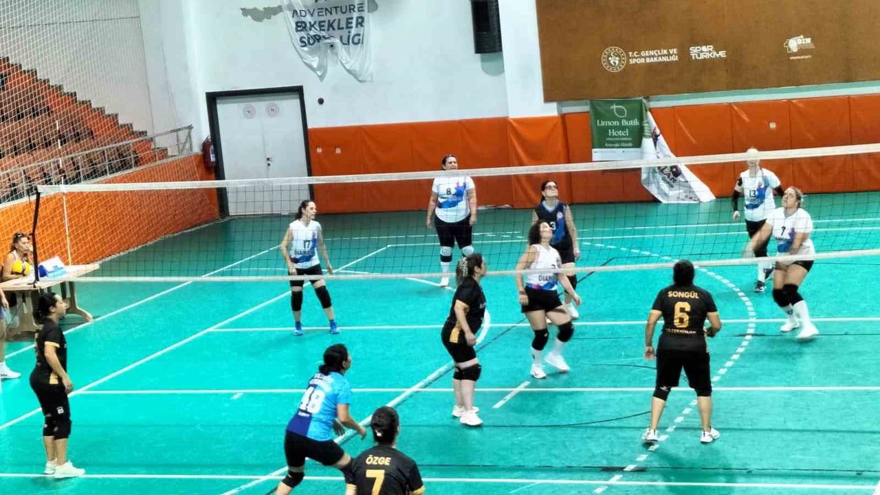 Köyceğiz veteran voleybol etkinliği tamamlandı