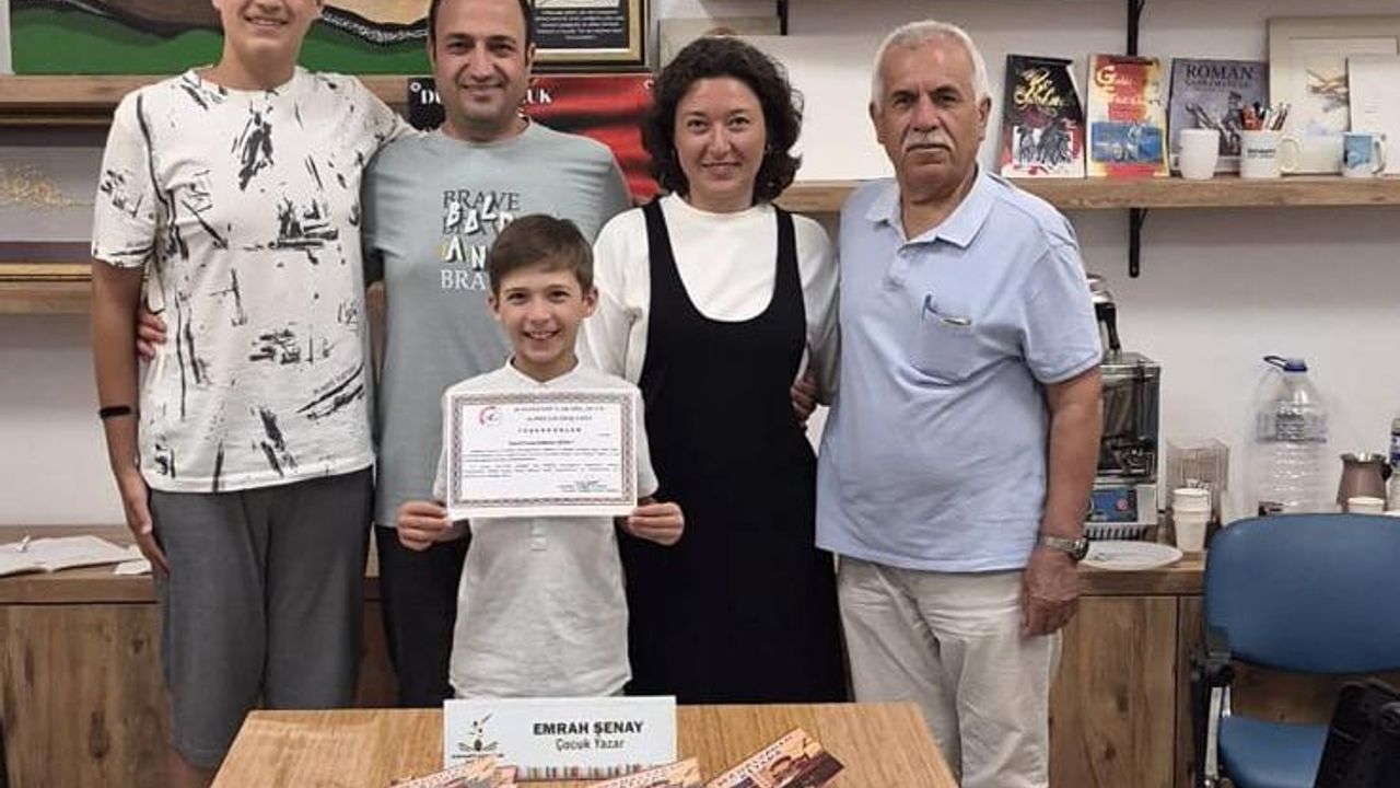 Küçük sporcu, büyük kalem: Emrah Şenay'ın hedefi dünya çapında tanınmak
