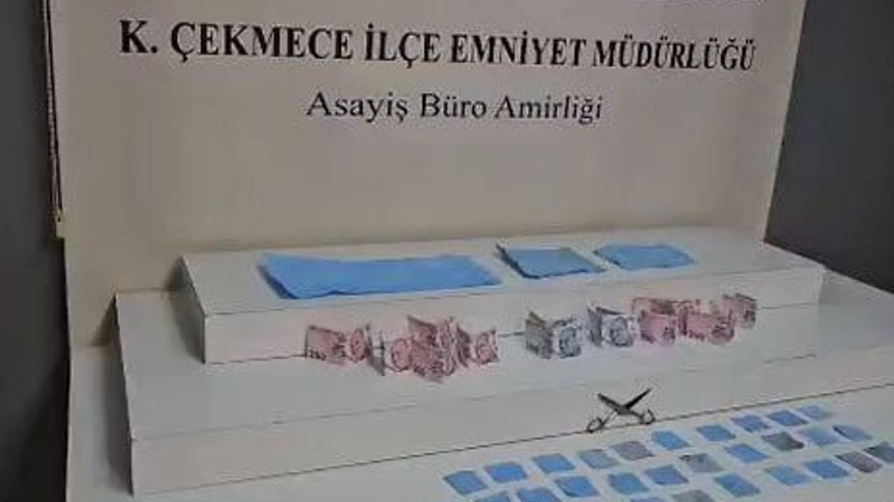 Küçükçekmece’de evde yapılan uyuşturucu operasyonunda 1 şahıs tutuklandı
