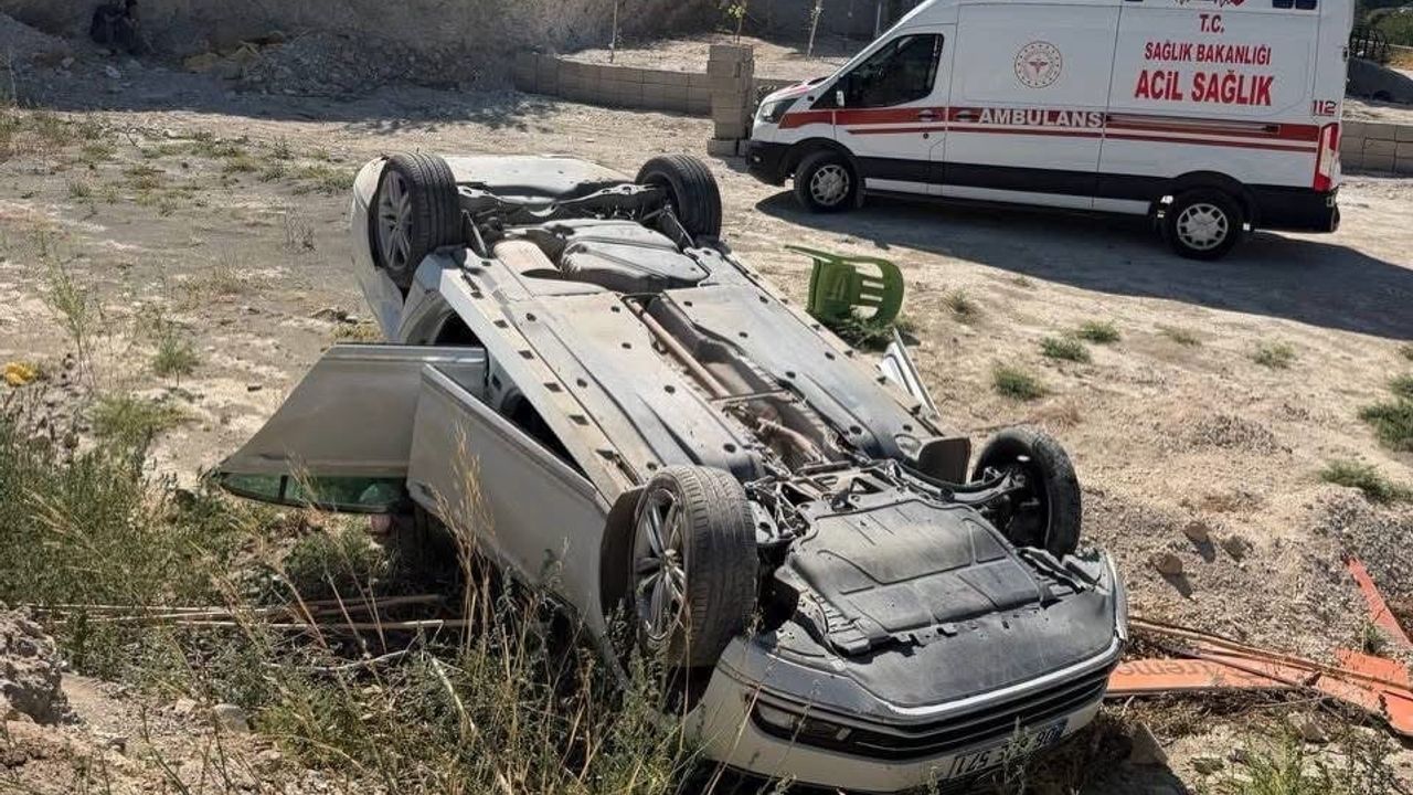 Kurtlusoğuksu'nda iki aracın karıştığı kazada bir kişi yaralandı