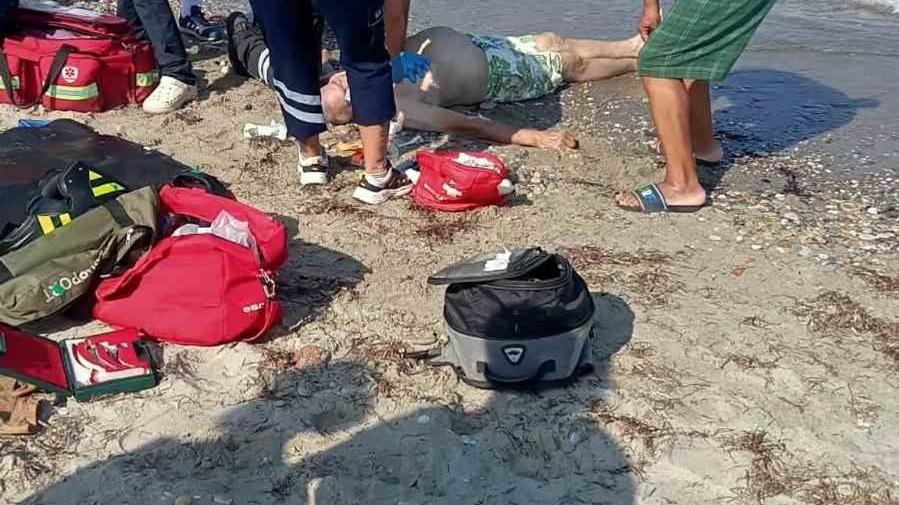 Kuşadası Davutlar sahilinde denizde yaşamını yitiren emekli bankacı