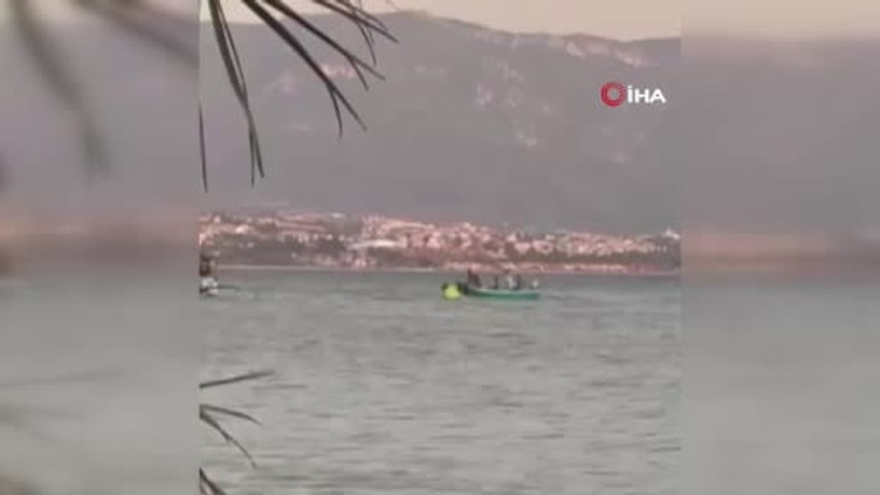 Kuşadası’nda jet ski kazasında sürücü yara almadan kurtarıldı