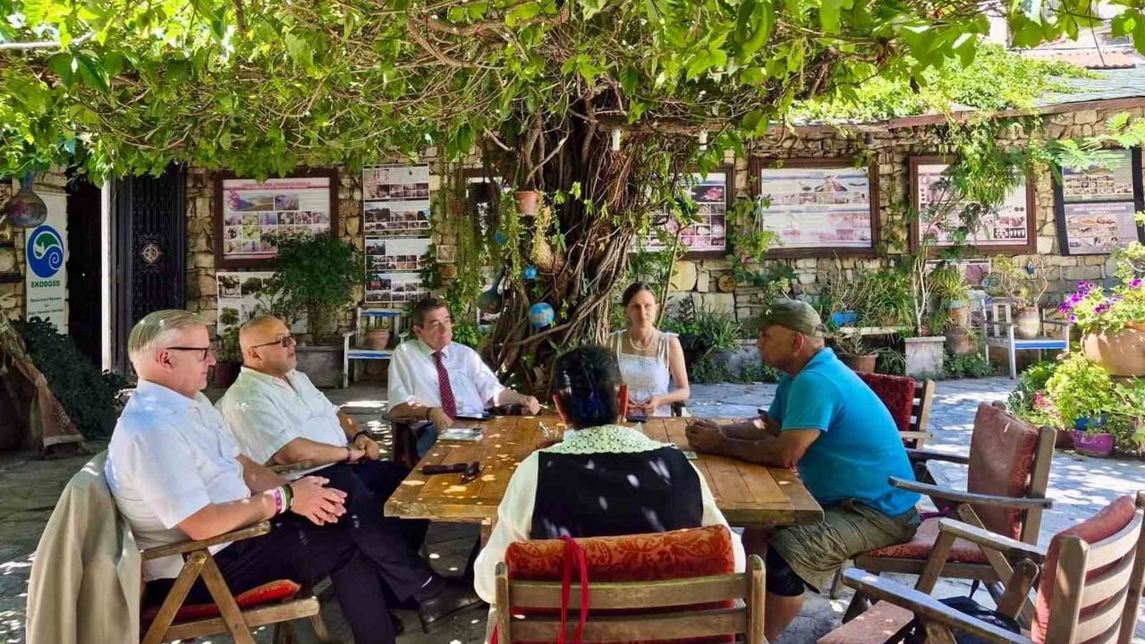 Kuşadası’nın Marl heyeti EKODOSD çalışmalarını inceledi