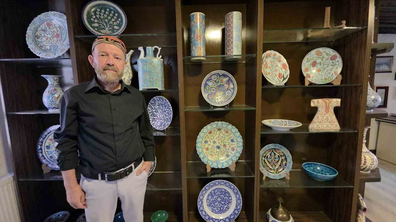 Kütahya çiniciliği altın döneminde: kaşi mirası geleceğe taşınıyor