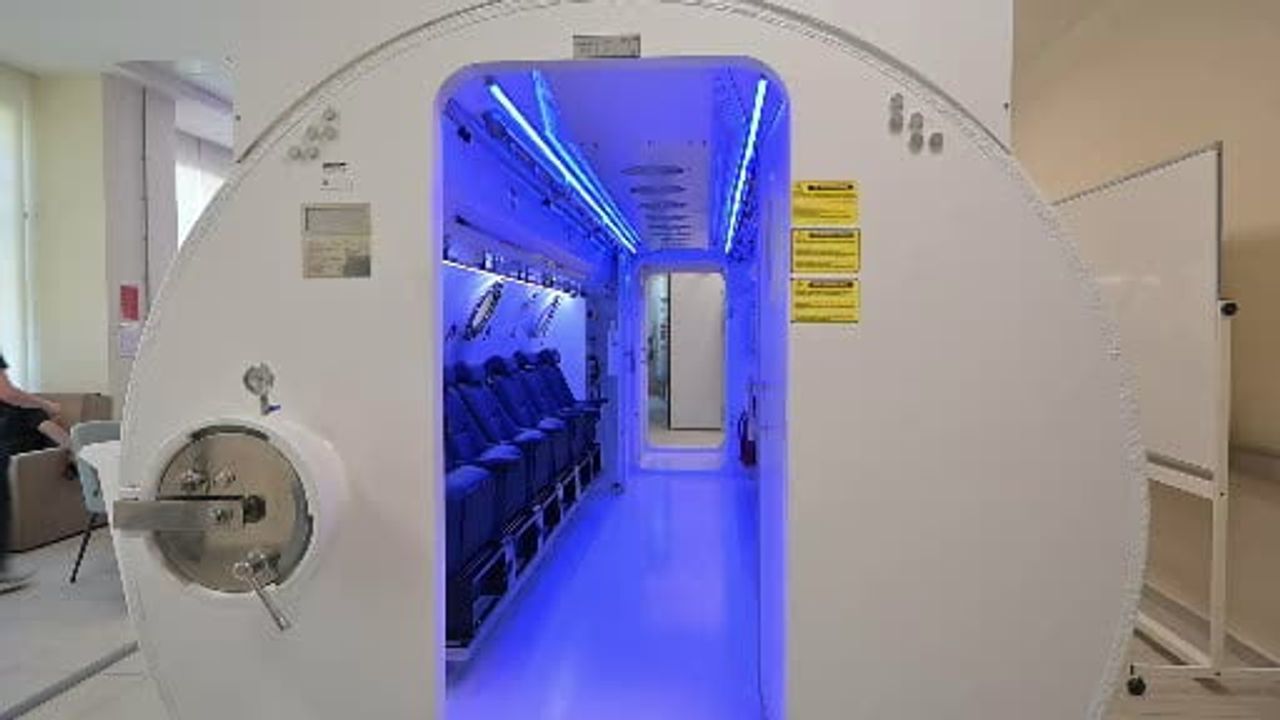 Kütahya'da hiperbarik oksijen tedavi merkezi açıldı
