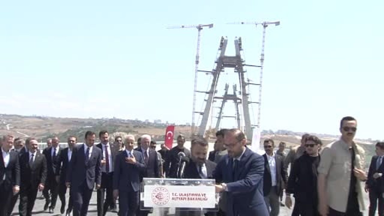 Kuzey Marmara otoyolu Başakşehir-Nakkaş kesiminde çalışmalar hızlandı
