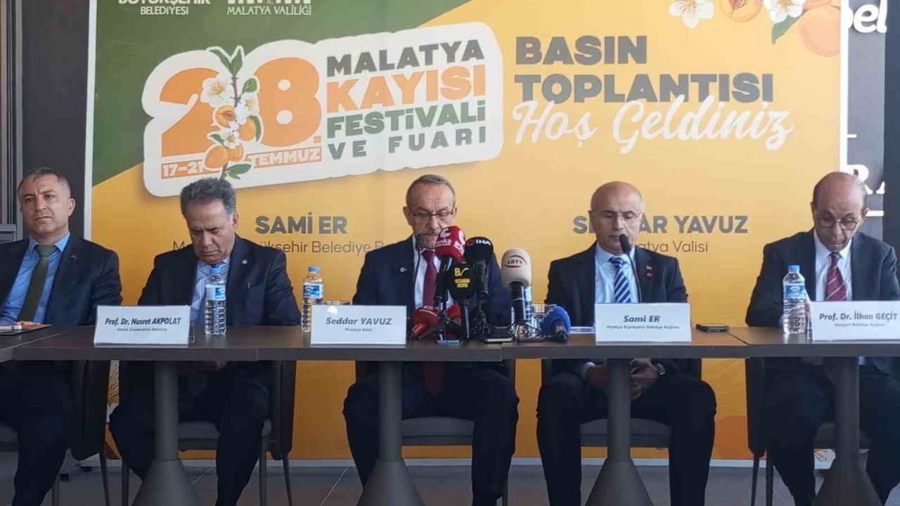 Malatya 28. uluslararası kayısı festivaline hazırlanıyor