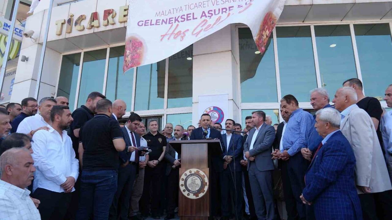 Malatya'da aşure etrafında güçlenen birlik ve dayanışma