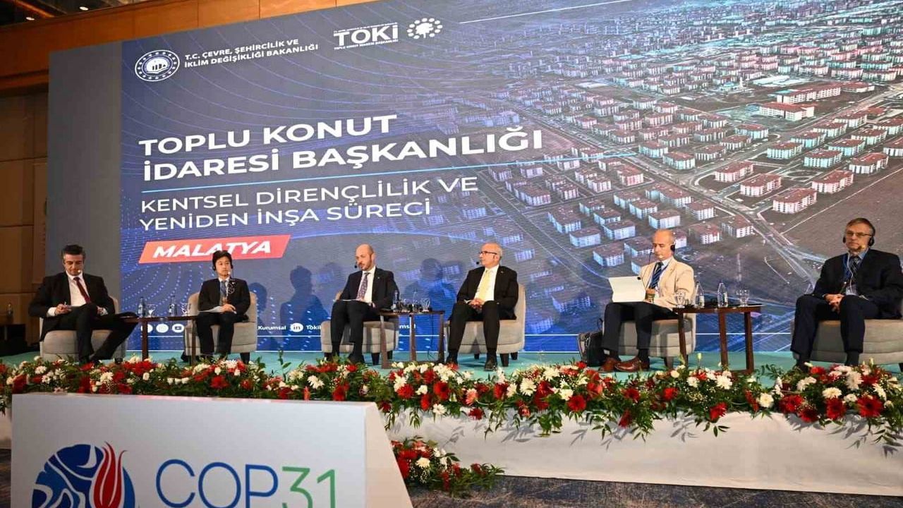 Malatya uluslararası finans aktörleriyle iklim odaklı kalkınma masasında